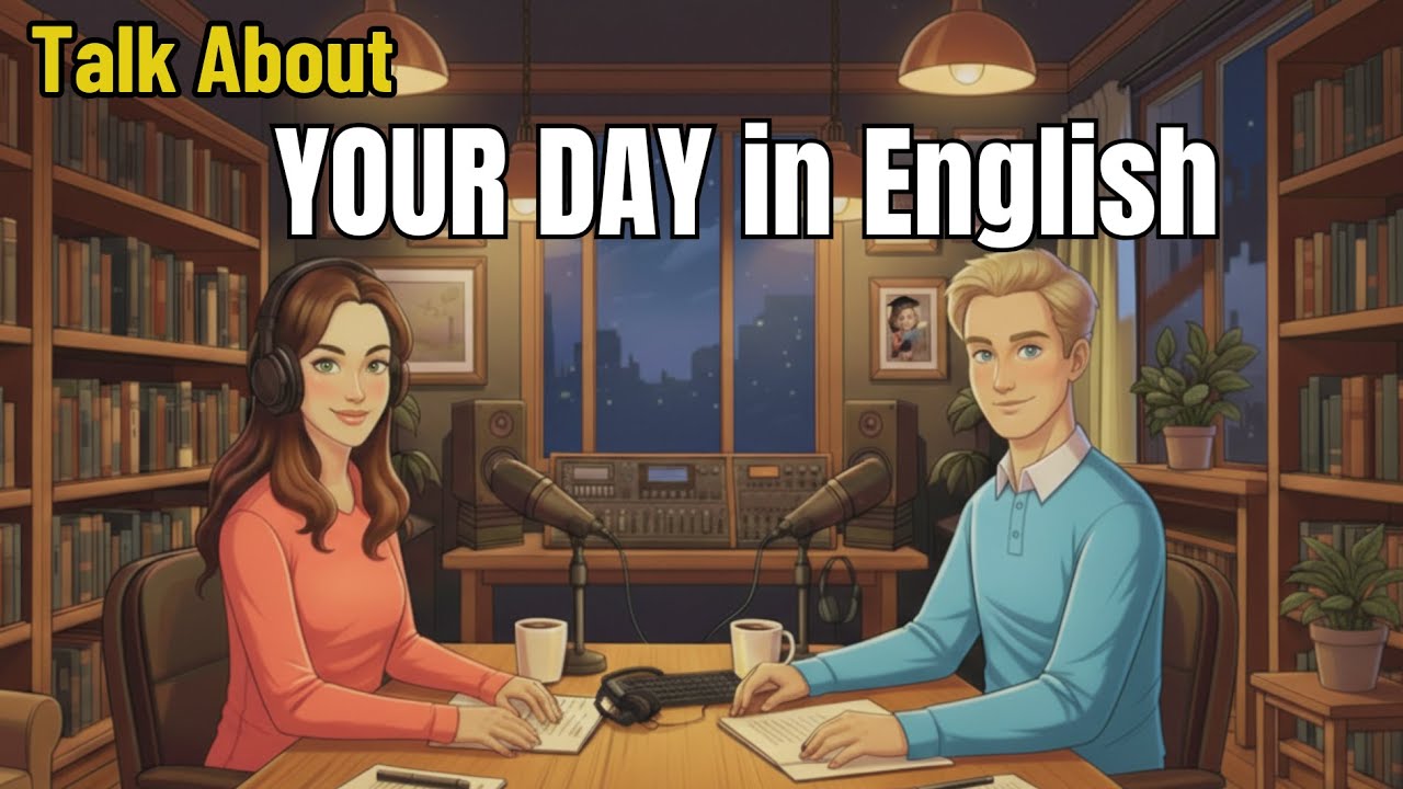 Daily Routine English | How To Talk About Your Day In English