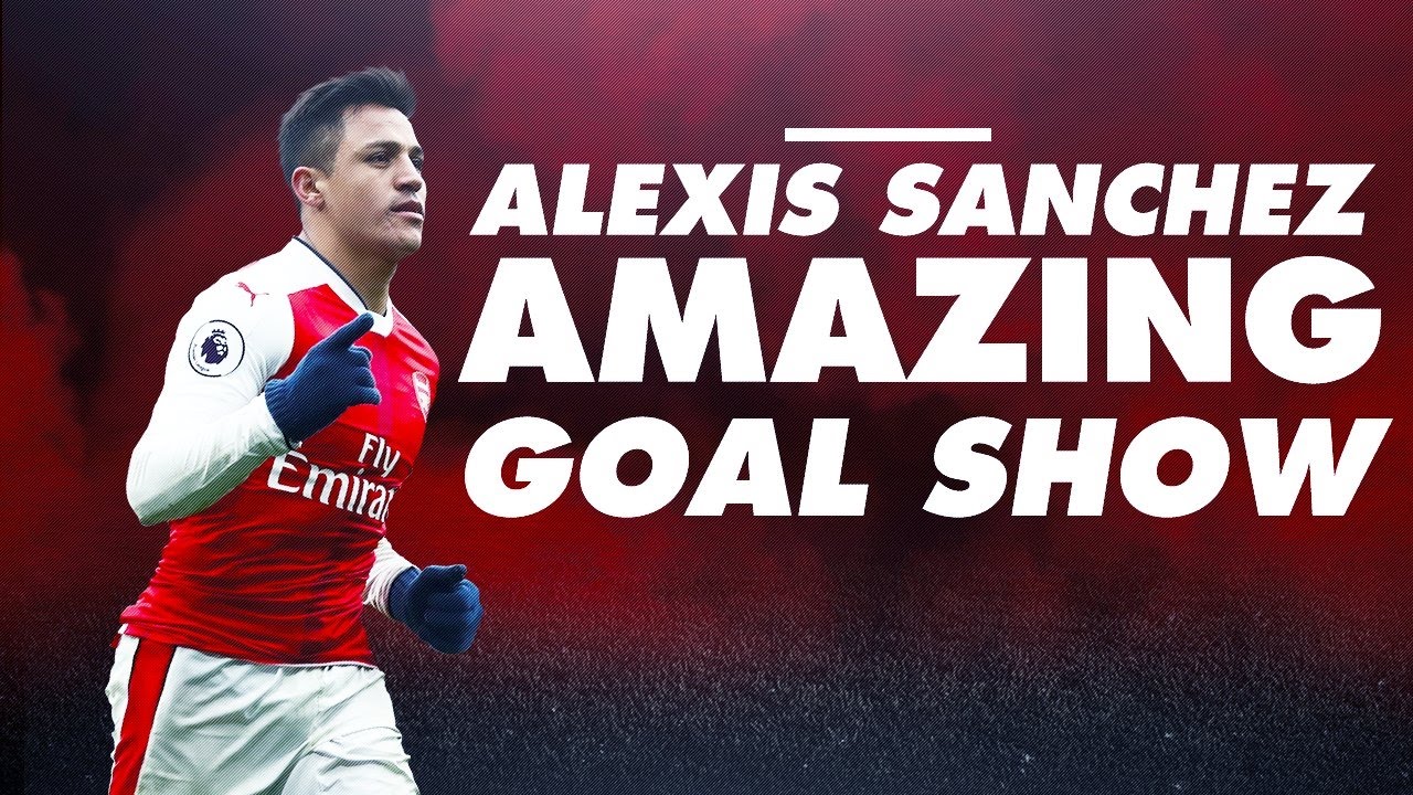 Alexis Sanchez - AMAZING GOAL SHOW - 16/17