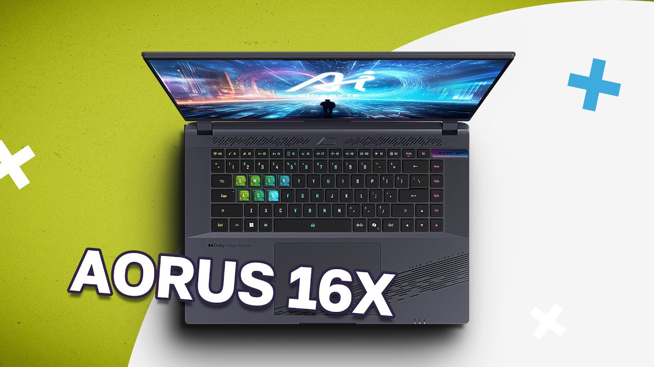 Игровой ноутбук на Core i9-14900HX - AORUS 16X!