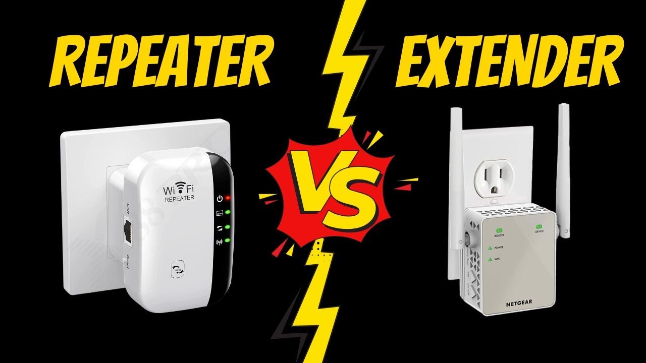 WiFi Repeater vs Extender