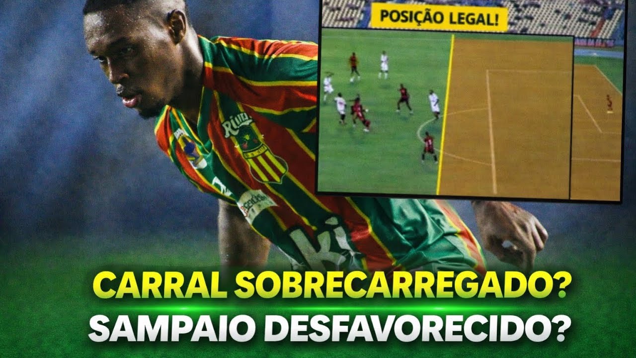 CARRAL DECEPCIONANDO? | SAMPAIO PREJUDICADO? Comentando comentários #1