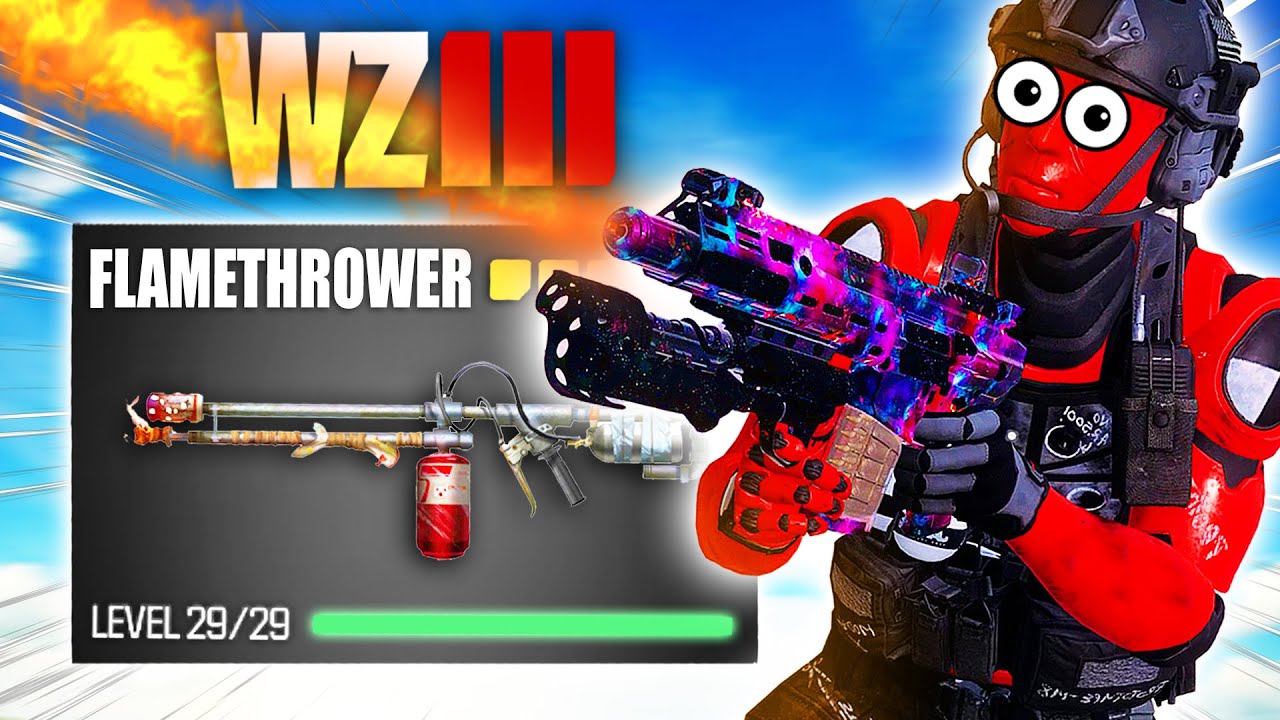 FLAMETHROWER Goes PFFFFFFF in Warzone 3