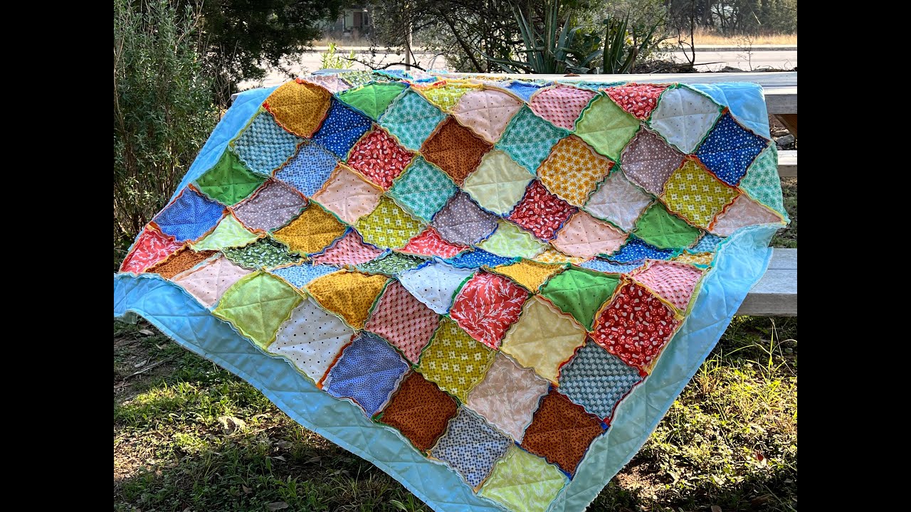 Часть 2 - Граничит с лоскутным шитьем для начинающих #ragquilt #beginnerquilt #quilting