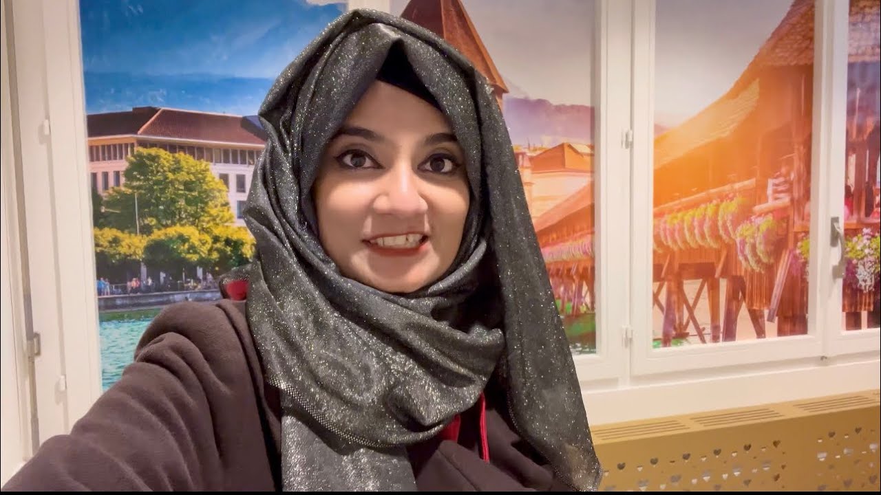 Halal Food Dhoondna Sabse mushkil 🥺 || Switzerland Vlog @Sehrish & Luqman Vlogs!