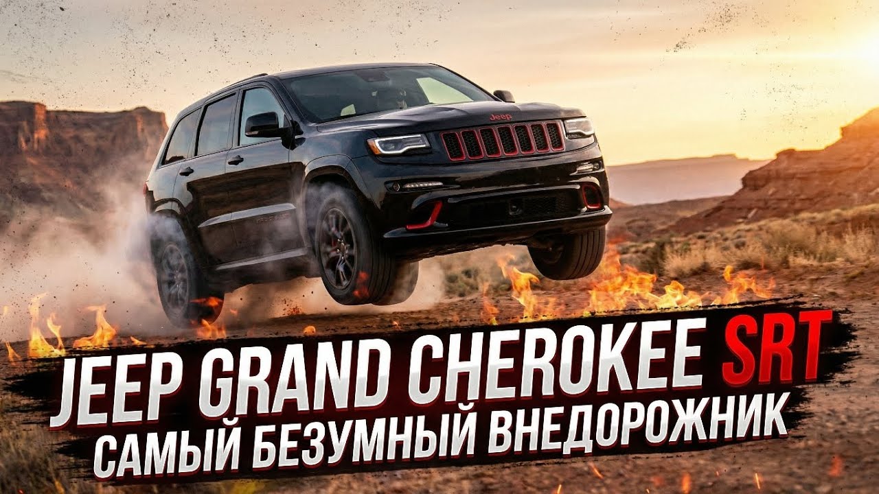 Jeep Grand Cherokee SRT: САМЫЙ БЕЗУМНЫЙ ВНЕДОРОЖНИК!