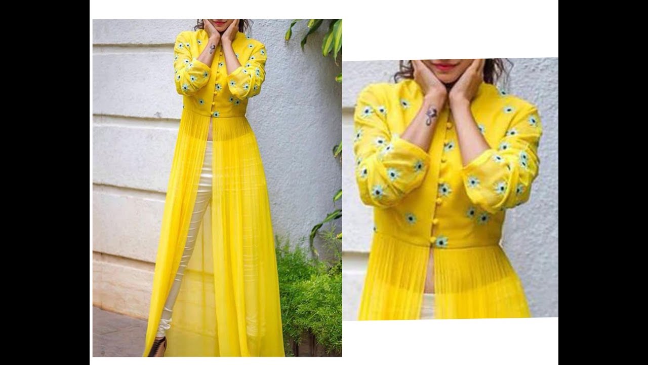 Maxi Slit Dress / Gown Complete Cutting & Sewing Tutorial ( DIY)