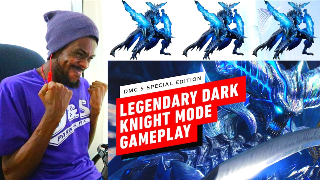Devil May Cry 5 Special Edition - Legendary Dark Knight Mode PS5 Gameplay REACTION VIDEO!!!