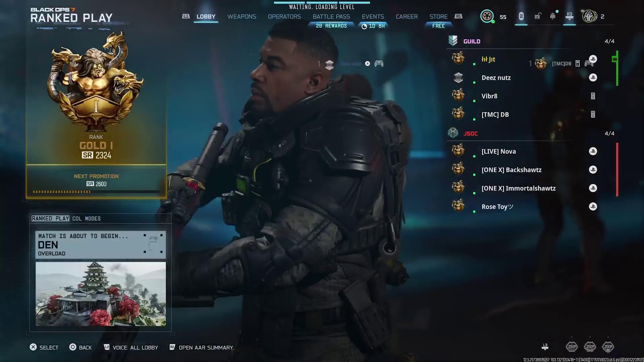late night BO7