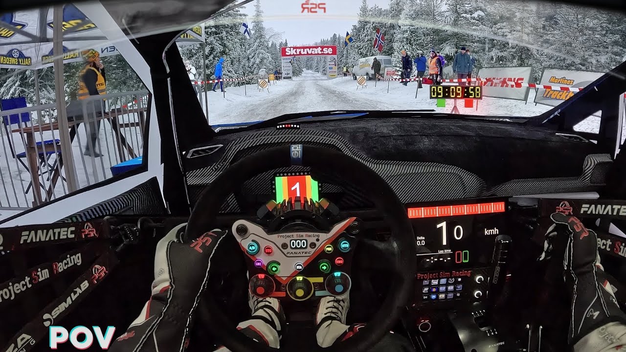 Experience Snowy Rally Action at Its Best! | Sweden | RBR