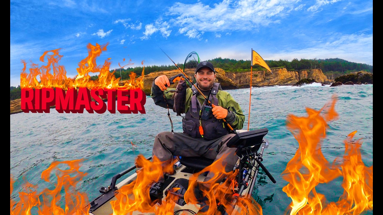 Ocean Kayak Fishing-Sunset Bay, Oregon