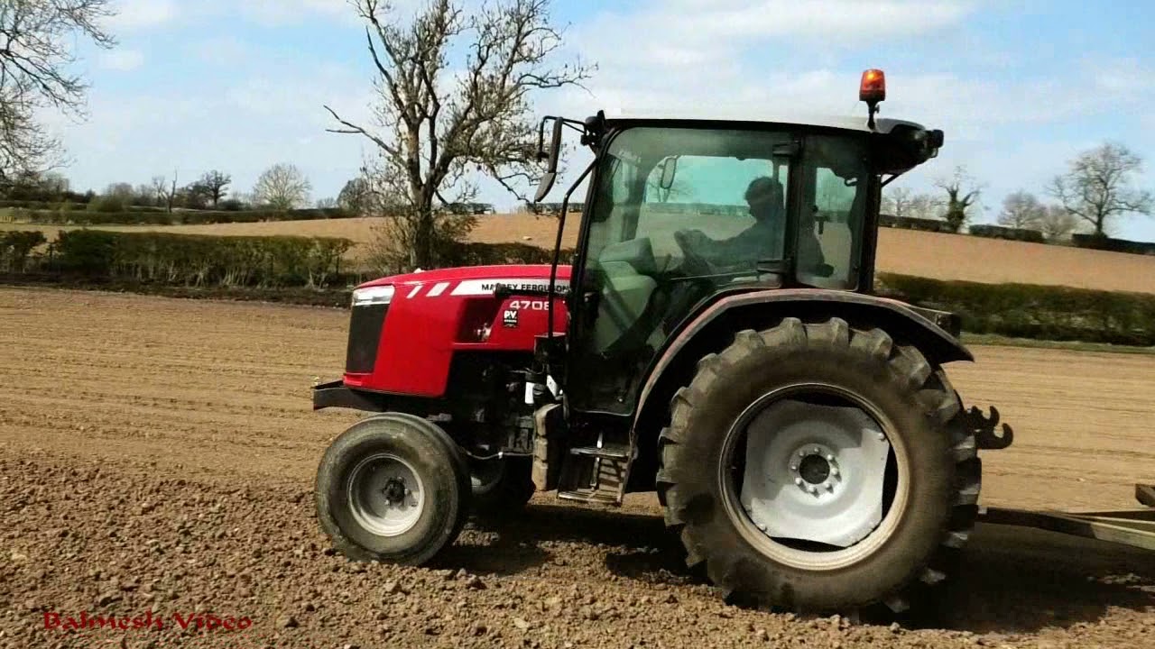 This One I Haven't Seen Before!  MF 4708 2WD Rolling.