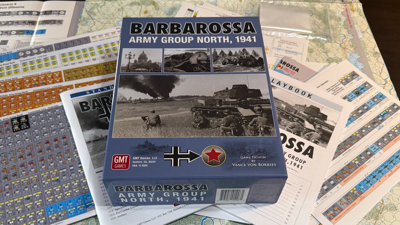 Barbarossa: Army Group North, 1941 (GMT) - Unbox & My First Look at the East Front Series