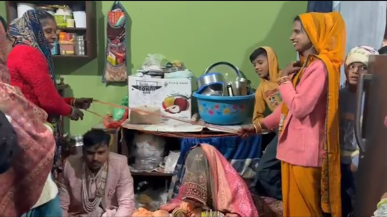 भांजे की शादी के कुछ यादगार पल 👉💐 कुछ रस्में कुछ कसमें और कुछ रीति-रिवाज 👉👉--