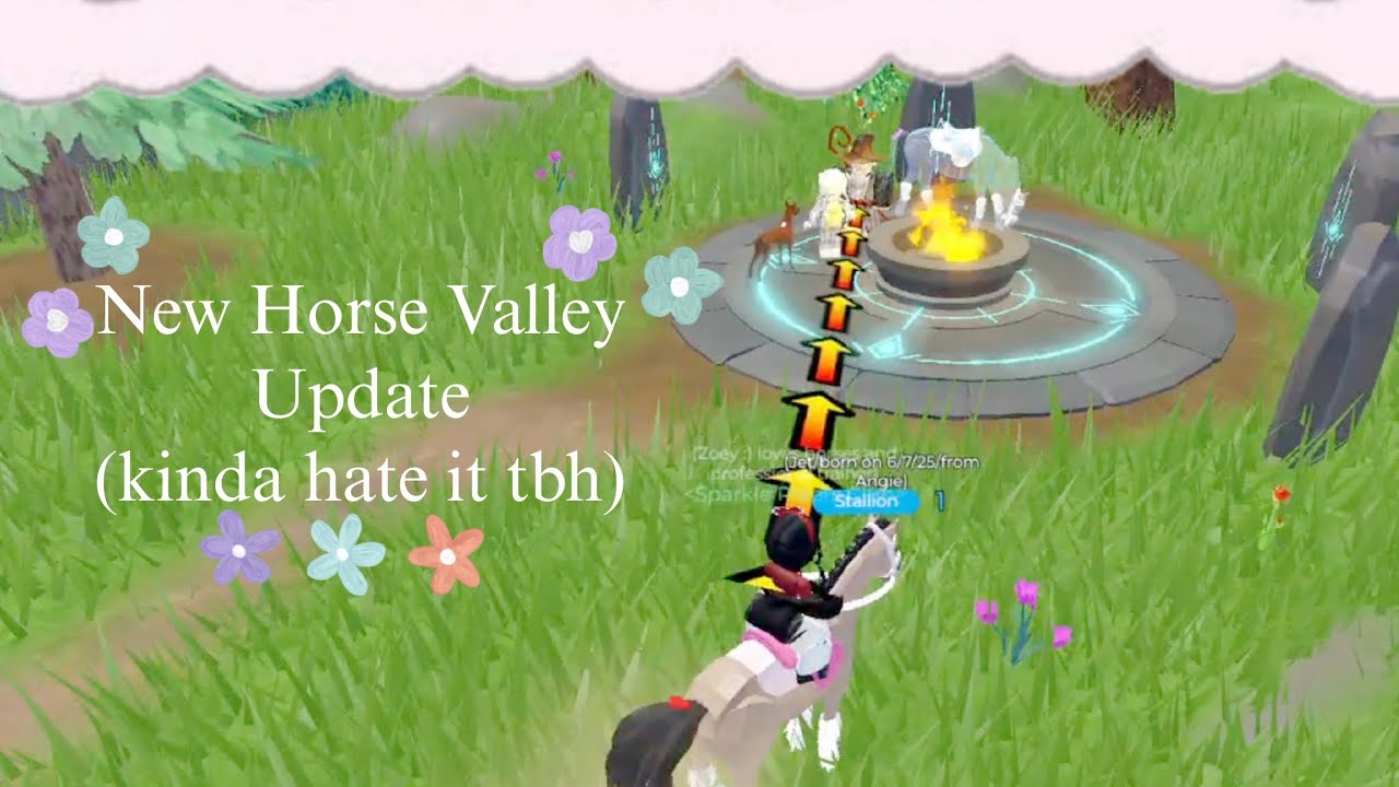 Checking out the new way to get magic horses in Horse Valley Roblox   