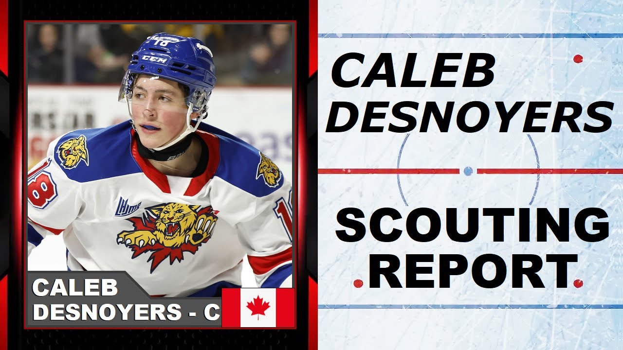 CALEB DESNOYERS SCOUTING REPORT | 2025 NHL Draft