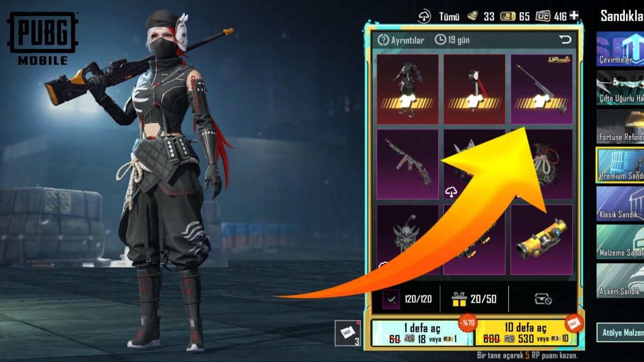Pubg sandık açılımı