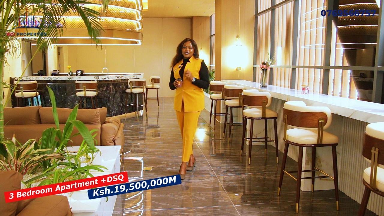 3 bedroom apartment +DSQ priced at Ksh.19,500,000M in Westlands,Nairobi.