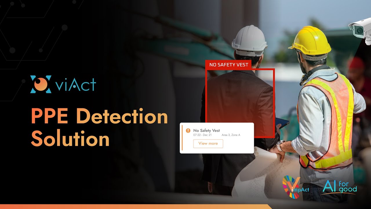 AI-powered PPE Detection System for Workplace Safety | www.viact.ai