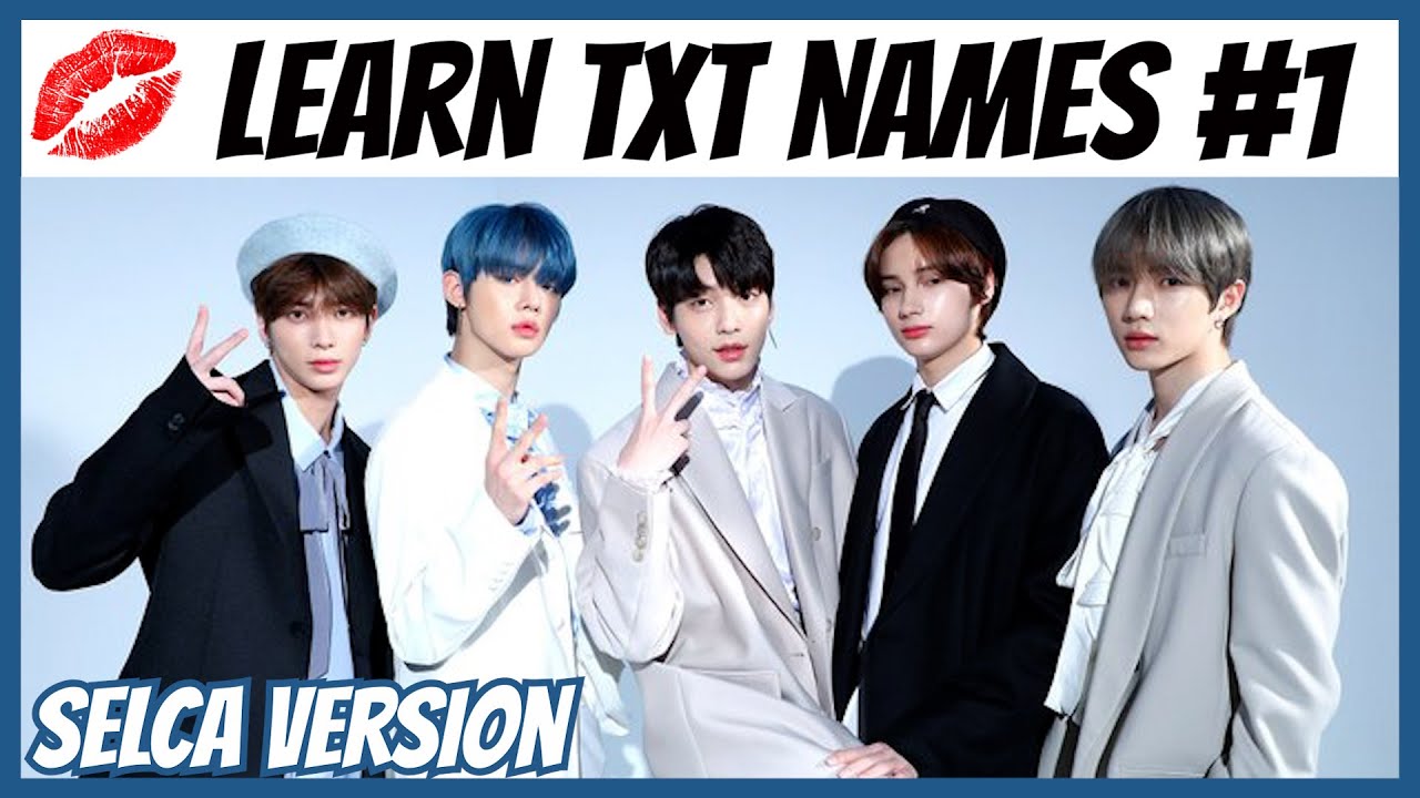 Изучите имена участников TXT — ПРОВЕРЬТЕ СЕБЯ!