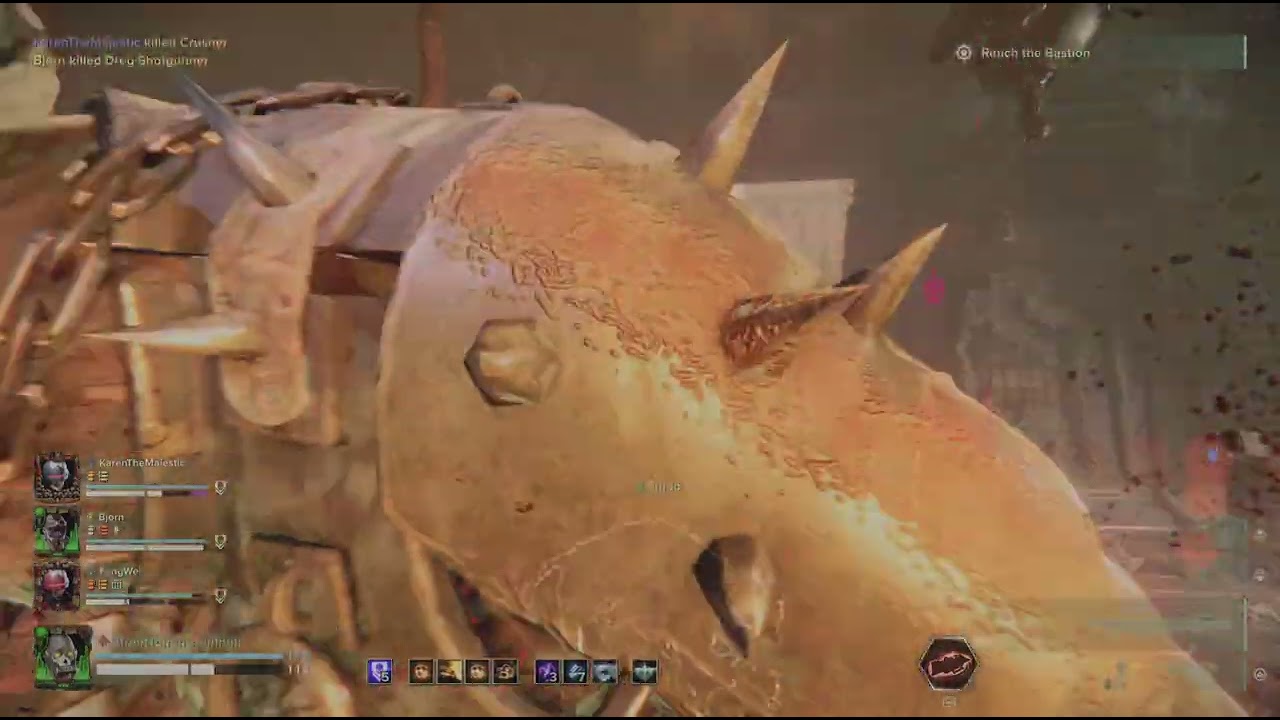 Warhammer 40000: Darktide. Hive Scum on No Mans Land.