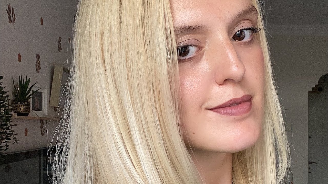 Saçımın arkalarını nasıl boyuyorum? Loreal 01 + igora 0.11 ile saç boyuyoruz✨ reklamyok**