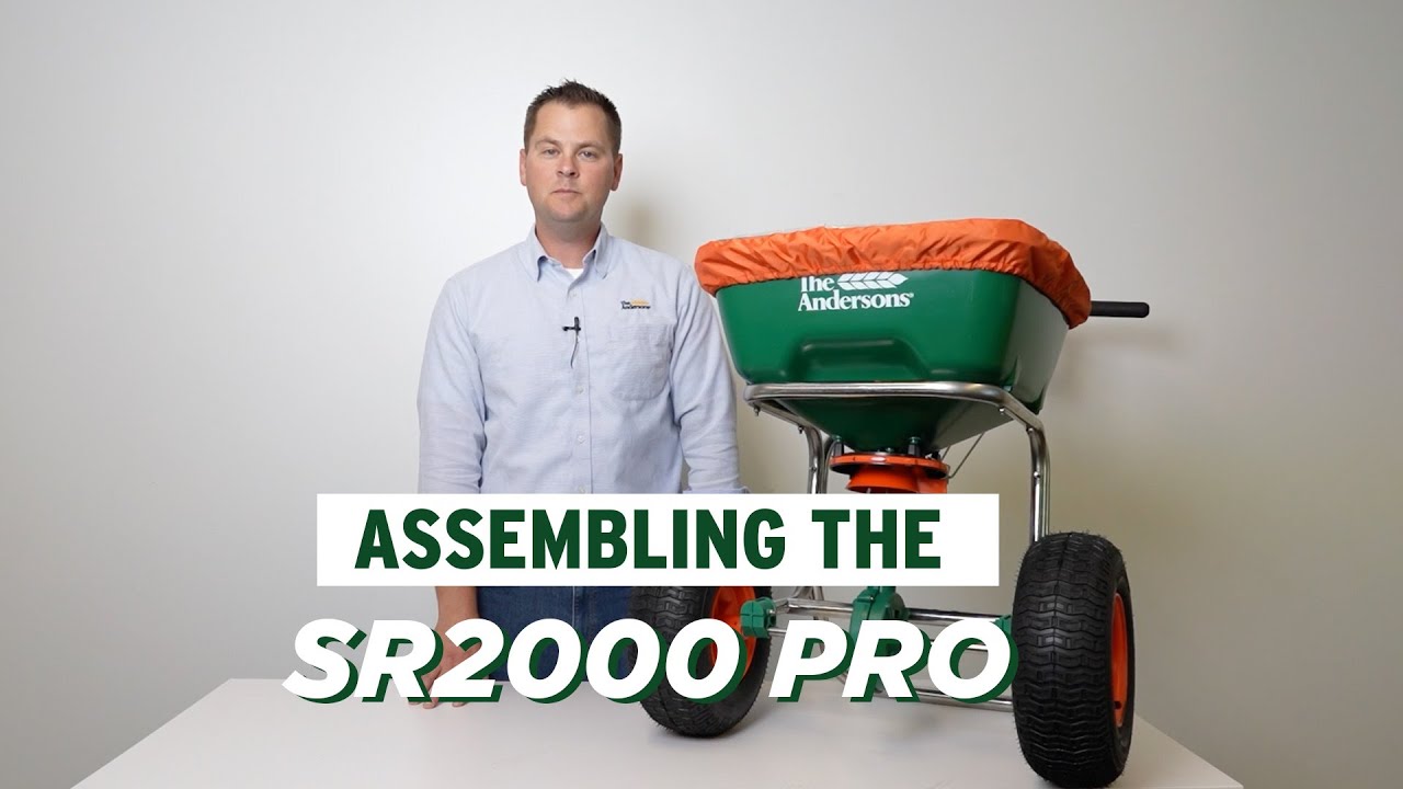 How to Assemble the SR2000PRO Rotary Spreader