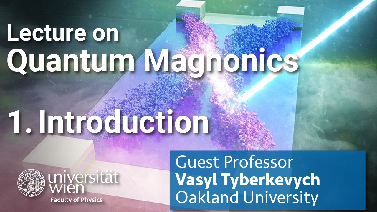 Lecture on Quantum Magnonics - Introduction