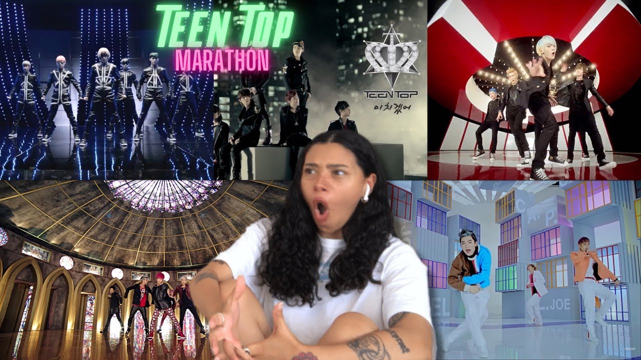 FIRST TIME REACTING TO TEEN TOP! Rocking / Miss Right / Be ma girl / Crazy / Supa Luv MV | REACTION!