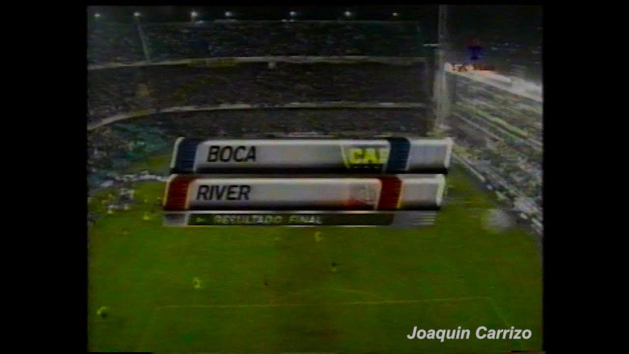 Torneo Clausura 2000: Boca Juniors VS River Plate - 11ma Fecha