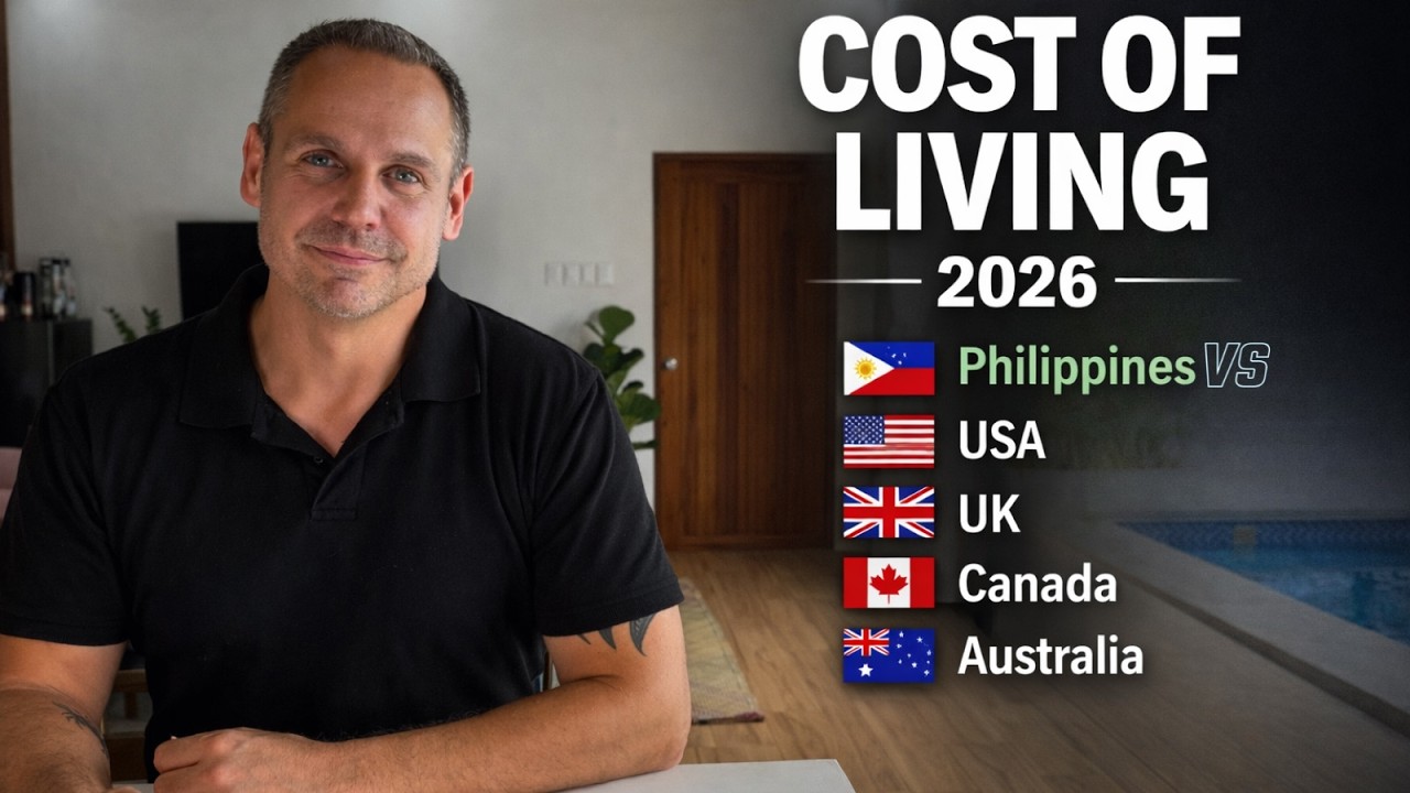 Is the Philippines REALLY Cheaper? Cost of Living vs USA, UK, Canada & Australia (2026)