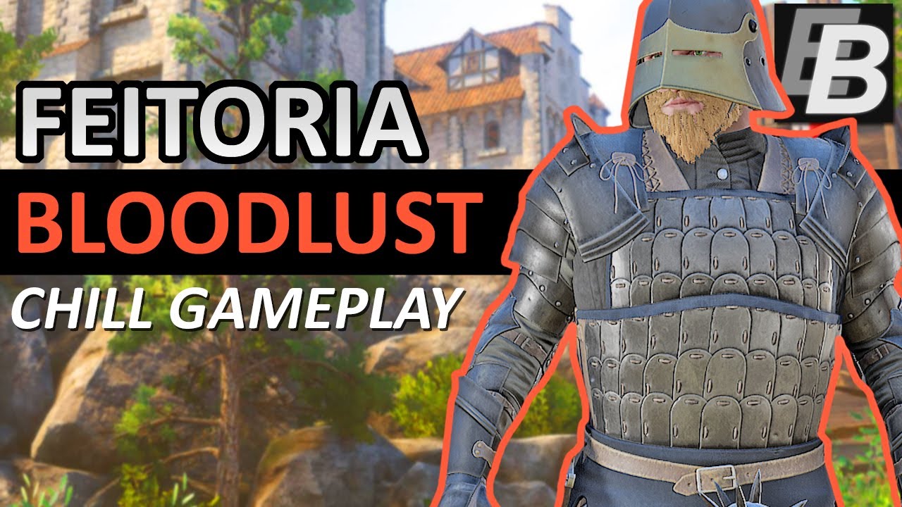 Mordhau Mace Gameplay + Bloodlust Build - Full Match Commentary