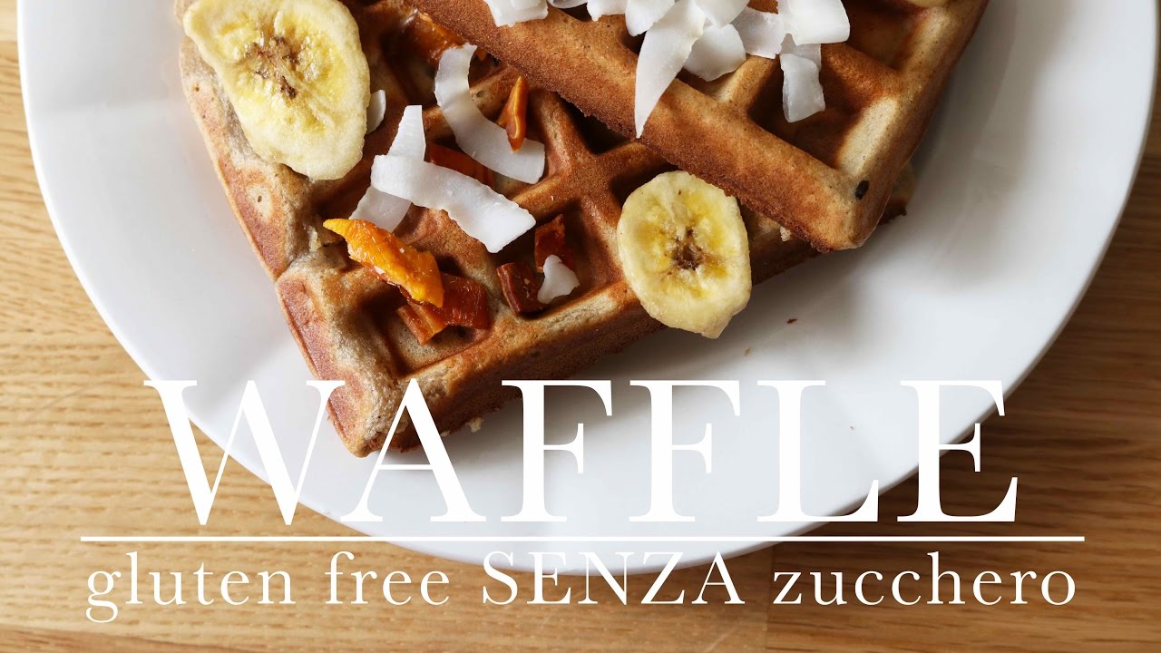 Waffle SENZA ZUCCHERO | GLUTEN FREE | CasaSuperStar