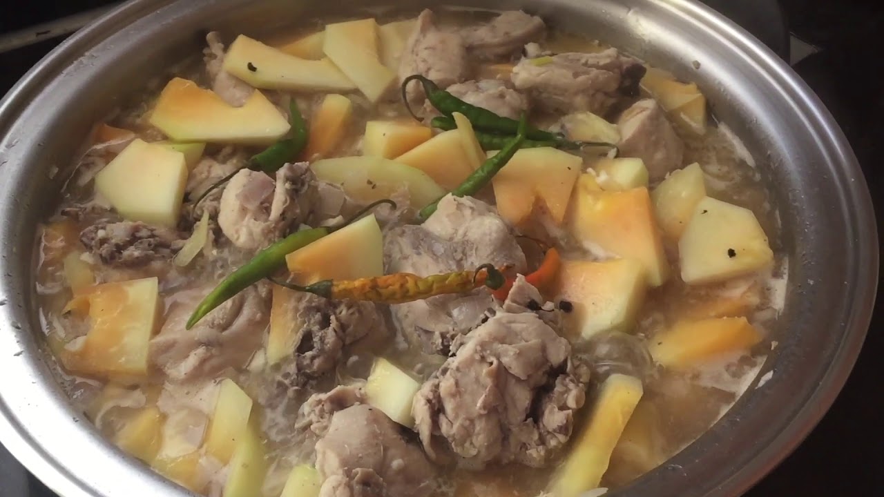 Luto tayo ng Tinola sa Salad Master