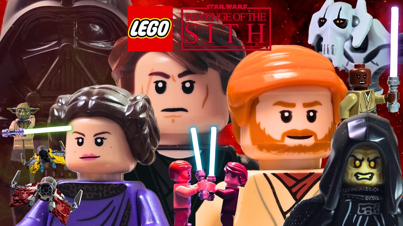 Star Wars: Revenge of the Sith Remade Entirely in LEGO (OLD)