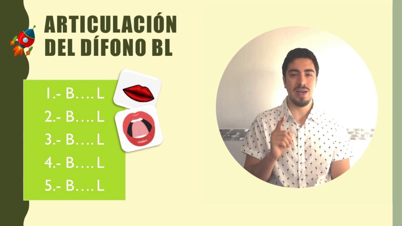 Articulación y producción del dífono consonántico BL