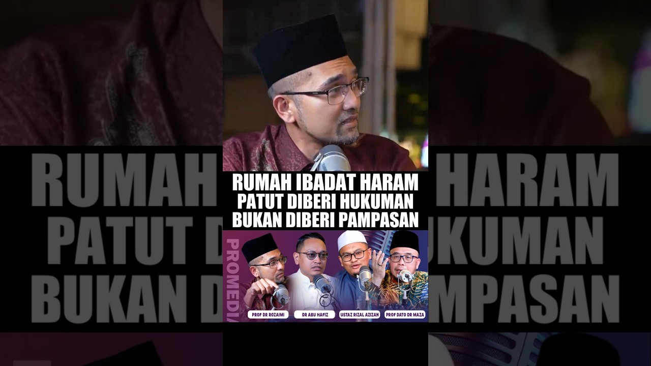 DR.ROZAIMI : BINAAN HARAM PERLU DIHUKUM BUKAN DIBERI PAMPASAN