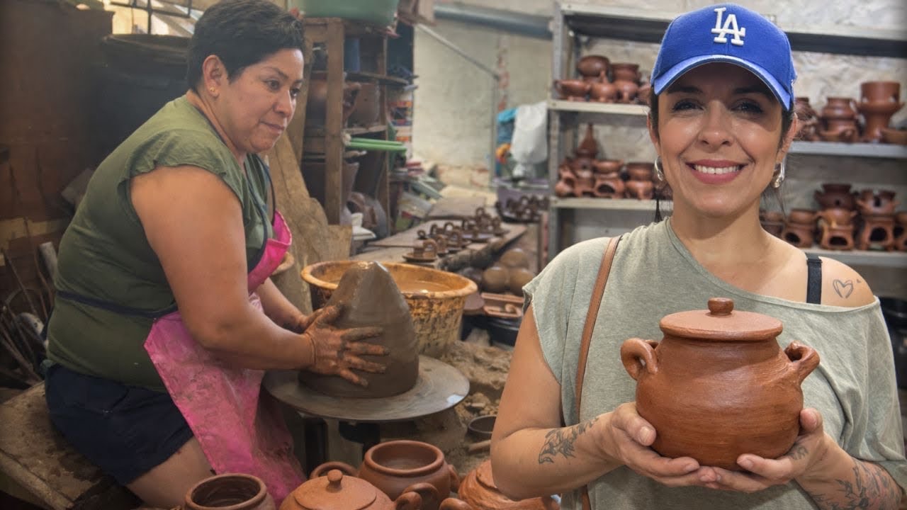 Visitando un taller de alfarería en El Salvador 🇸🇻