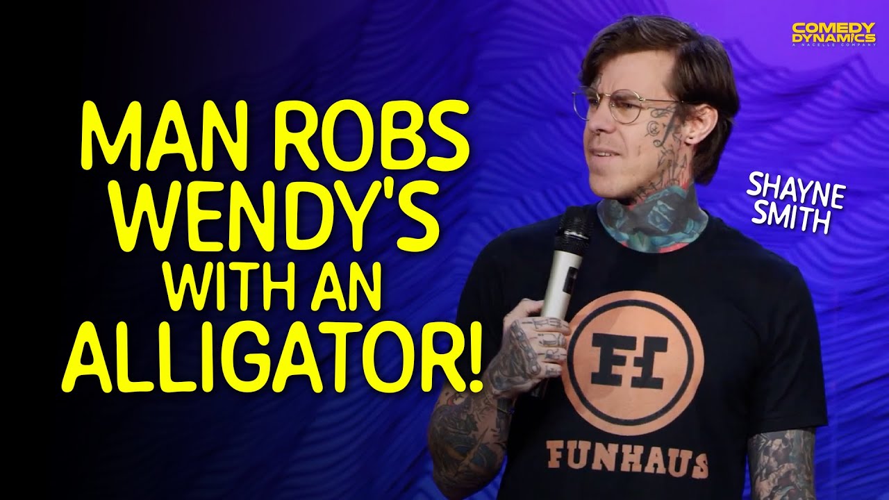 Man Robs Wendy's with an Alligator - Shayne Smith