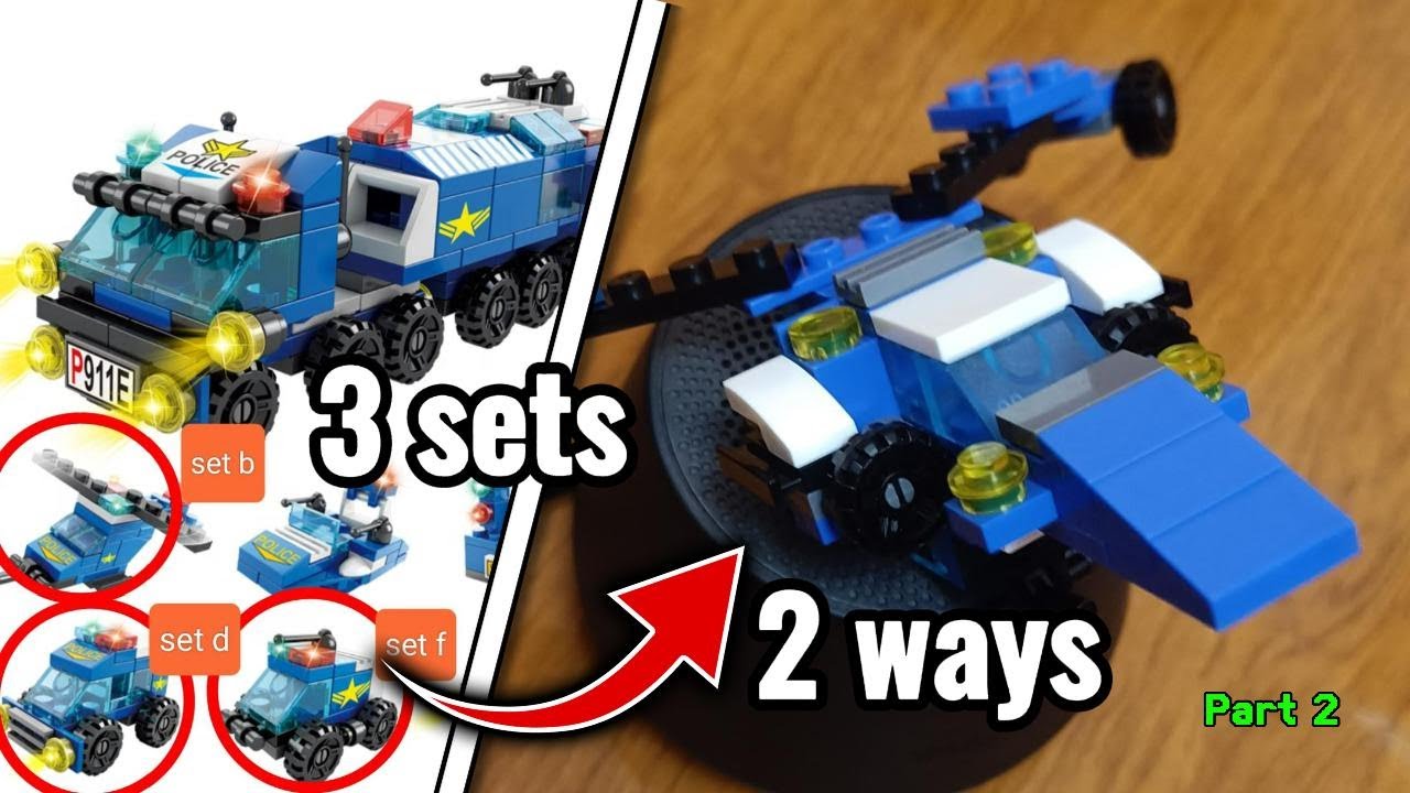 recreating lele bros lego like toyn8612-6 set BDF pt2