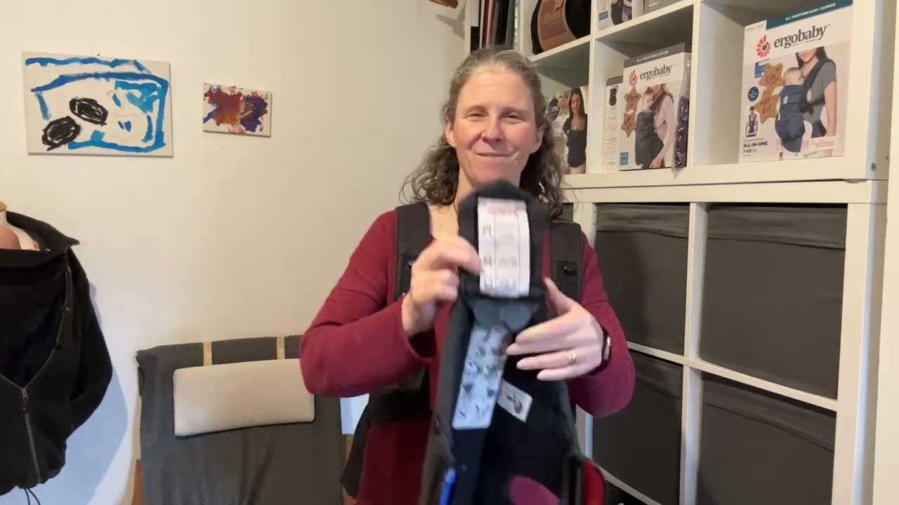 How to use the BabyBjorn Original Carrier, with your newborn.