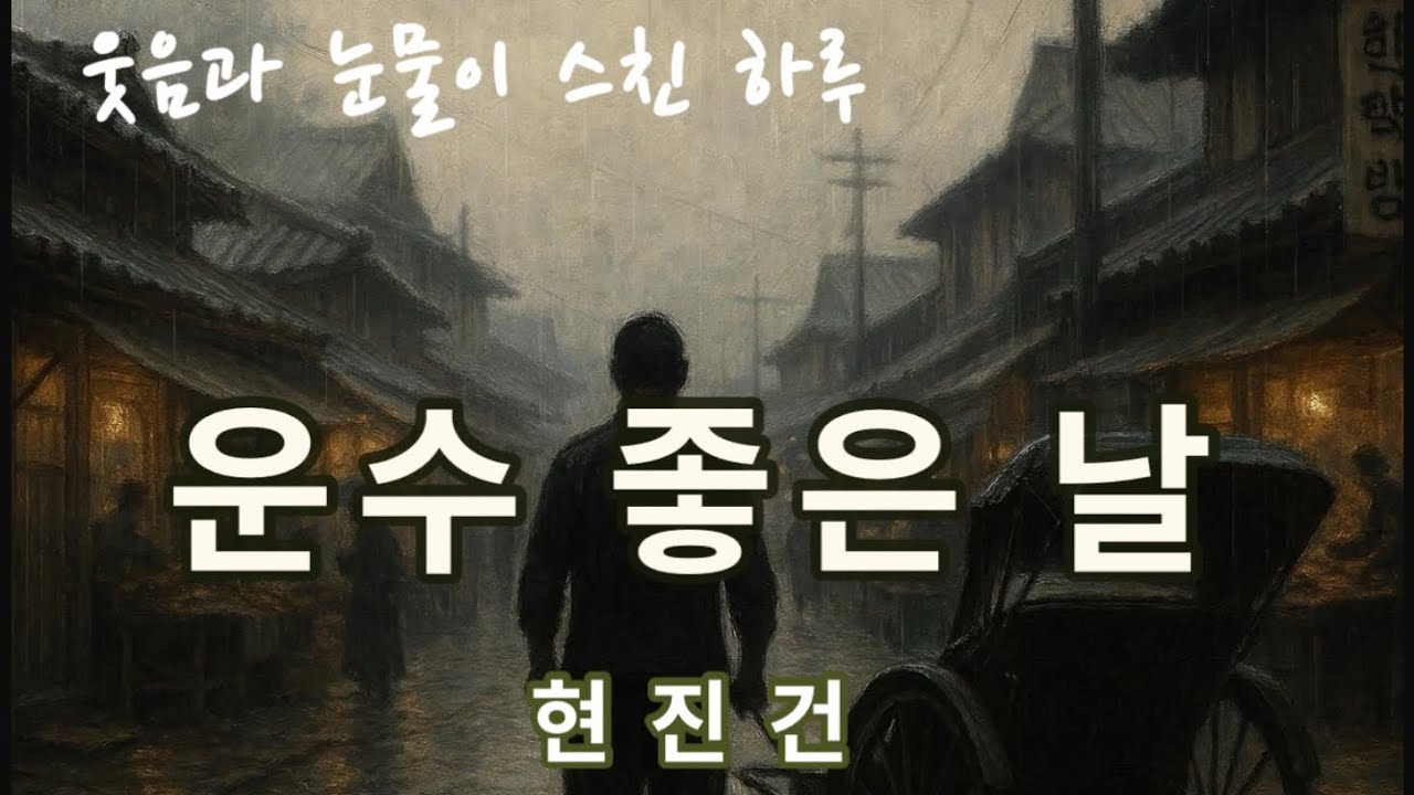 현진건 『운수 좋은 날』 낭독 [오디오북 / 단편소설 / 한국문학]