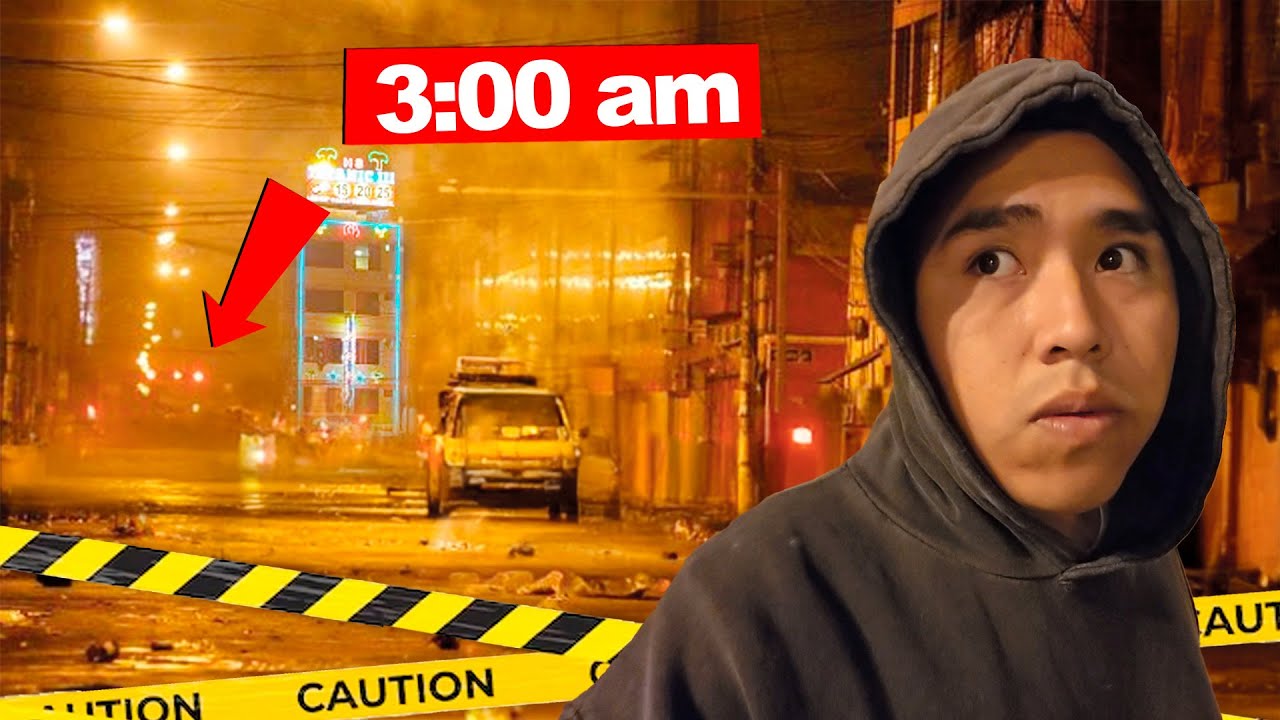 As&iacute; son las Ca&oacute;ticas Calles de Lima en Madrugada