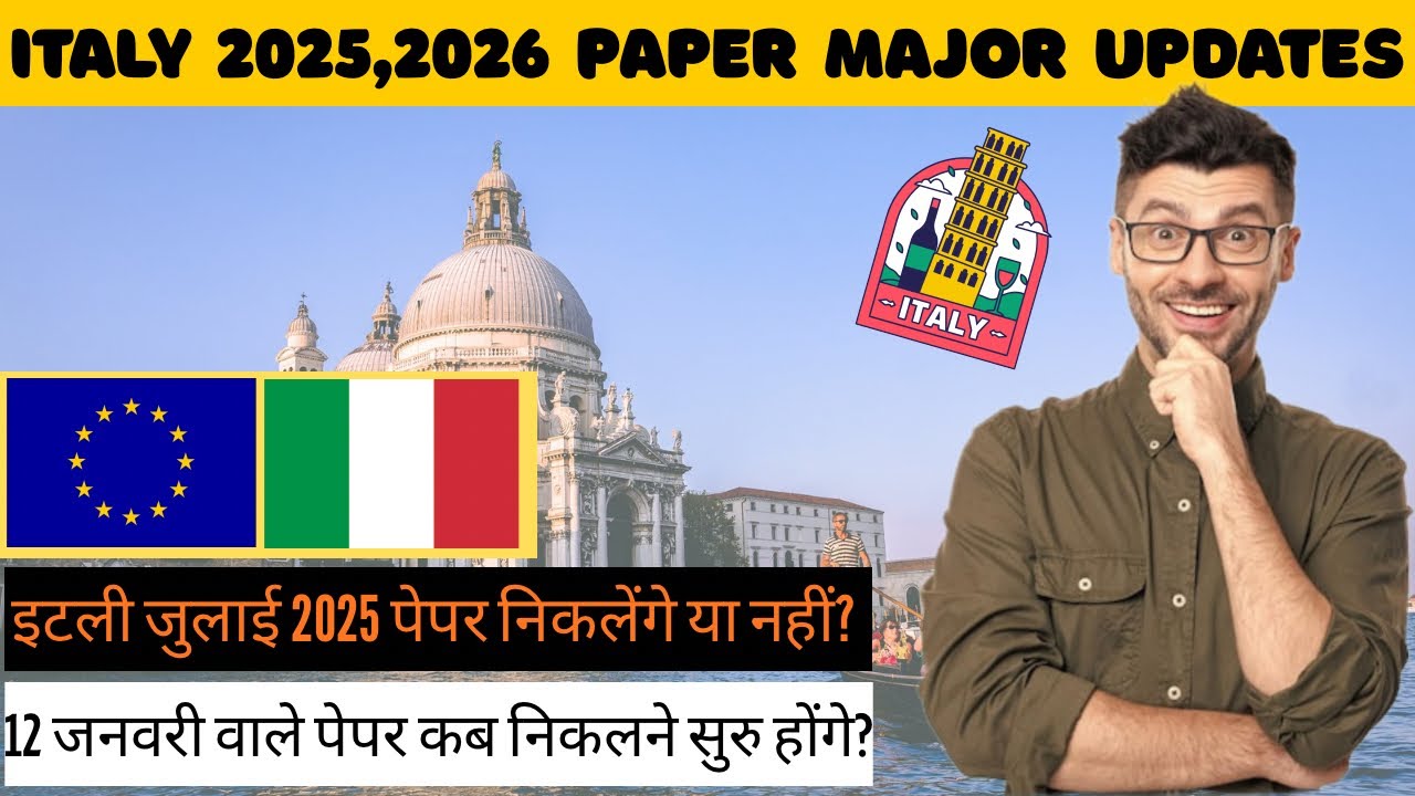 Italy Paper Click Date 2026 | Italy Flussi 2026 Update |Italy October Paper |Italy 1 Year Paper 2026