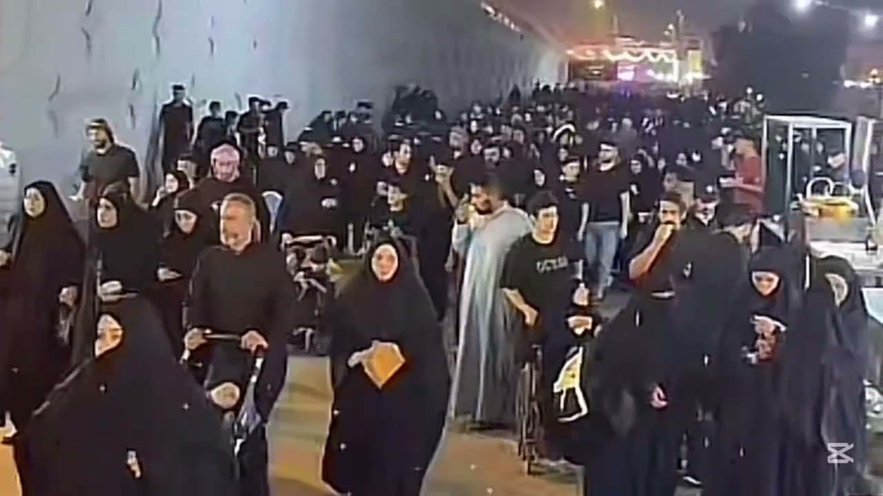 مباشر زوار مشاية الرسول ﷺ من الكوفة إلى النجف في ليلة 28 صفر لإحياء ذكرى استشهاد النبي الأكرم ﷺ