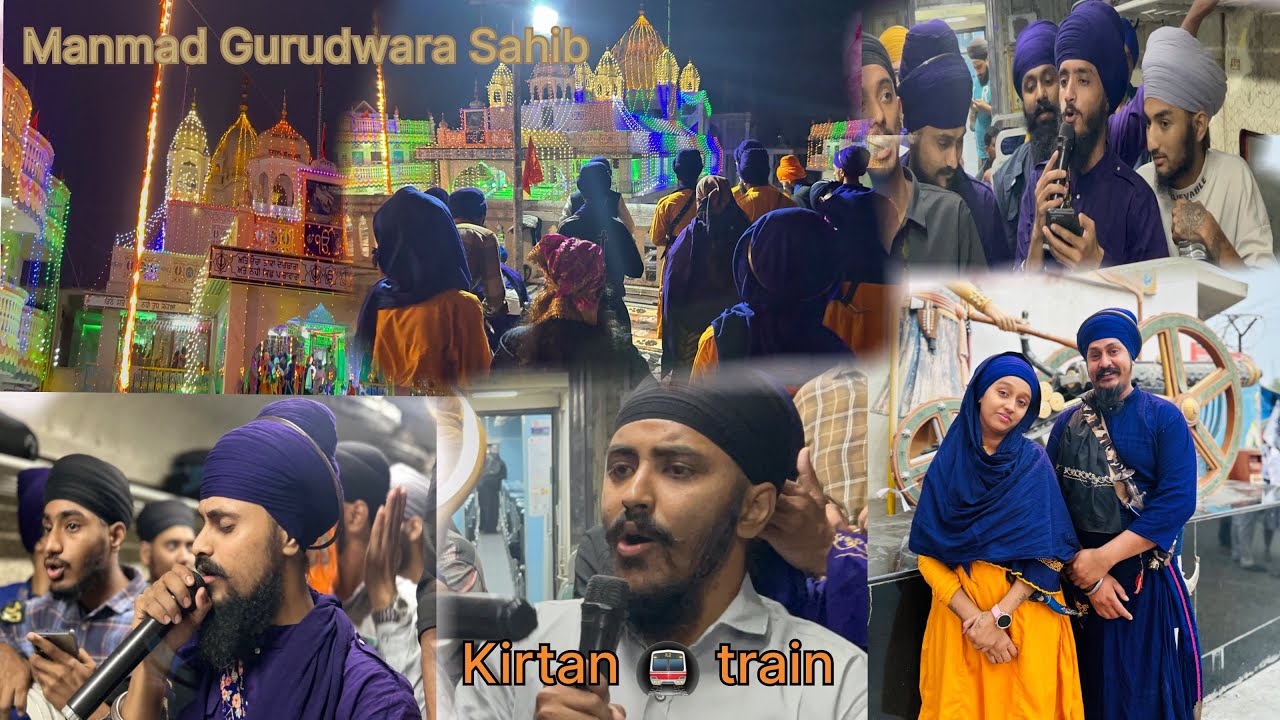 Part-2 manmad Saheb, Gurudwara darshan #gurugranthsahib #nandedsahib #train #travel #aadshrigurug￼￼￼