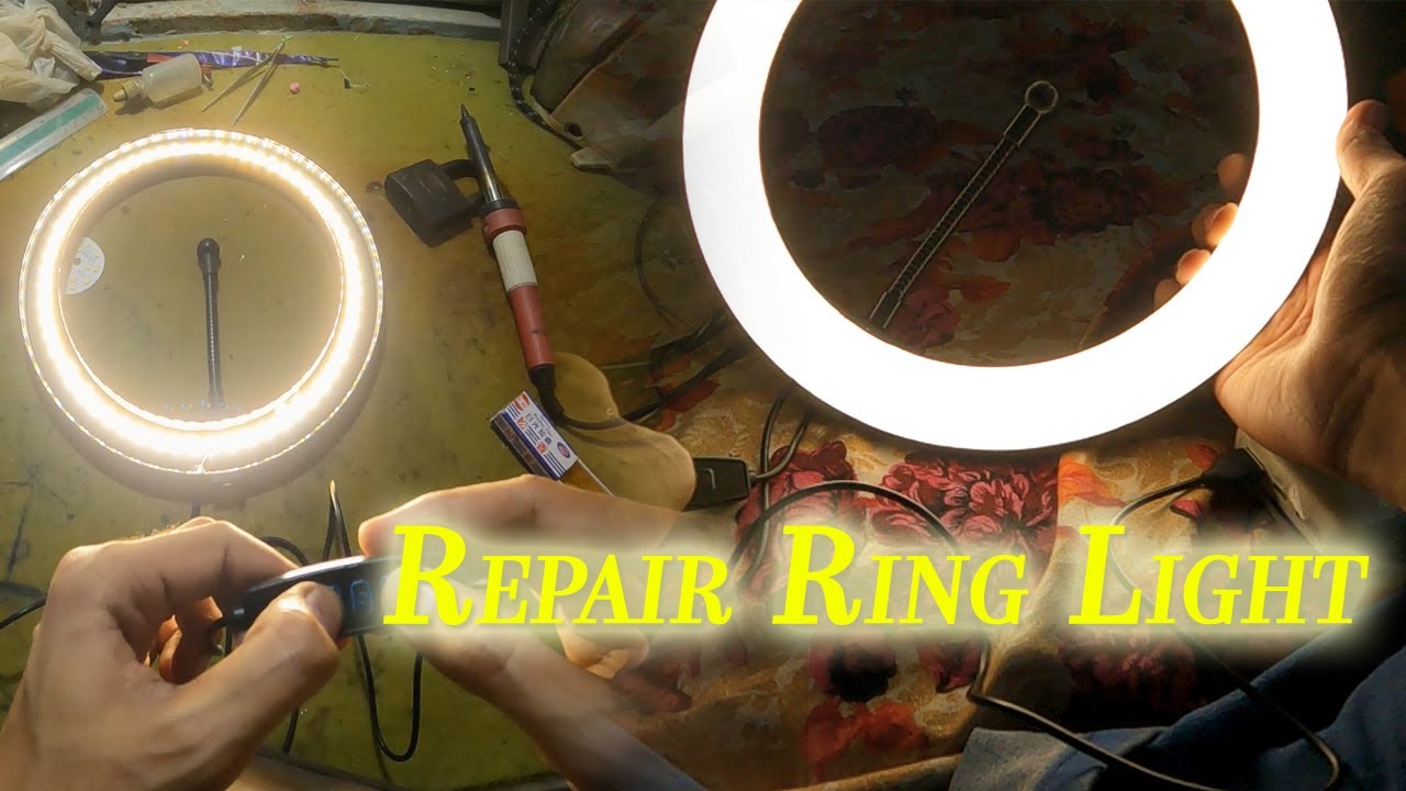 How to Repair Ring Light 26cm if not working totaly dead | Techno Leo