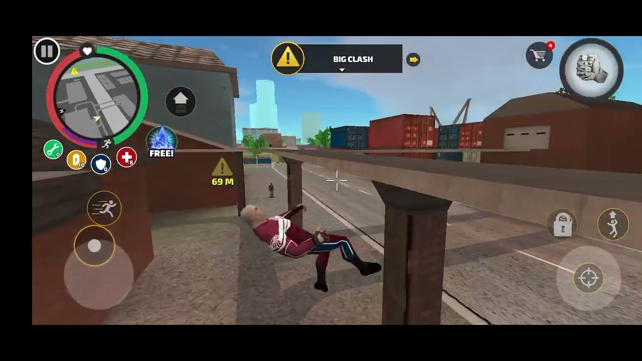 Rope hero gameplay 