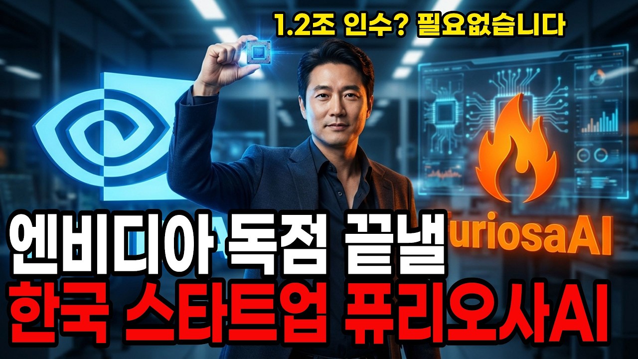 엔비디아 압살? 저커버그의 1.2조 인수 거절하고 몸값 3조된 한국 스타트업 퓨리오사AI