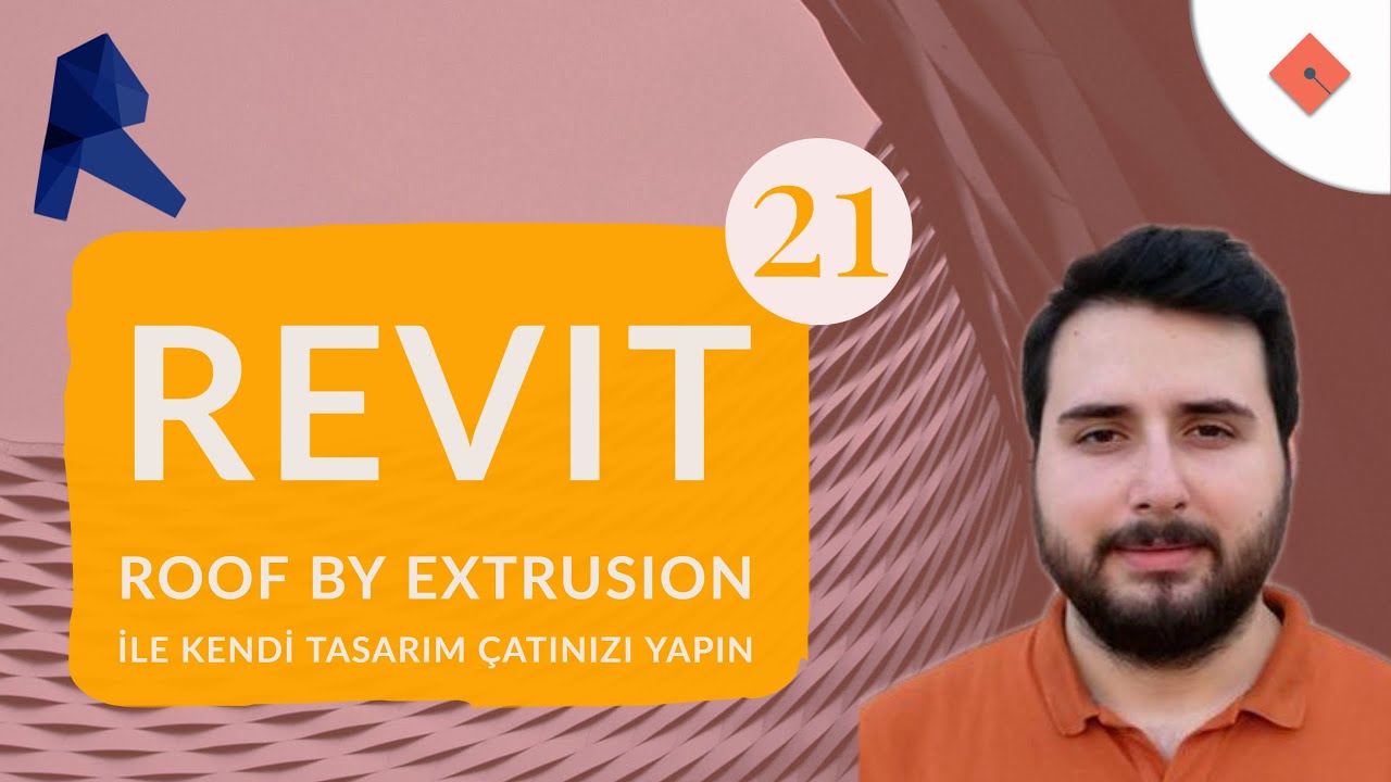 Revit Dersleri #21 | Roof by Extrusion ile Kendi Tasarım Çatınızı Yapın