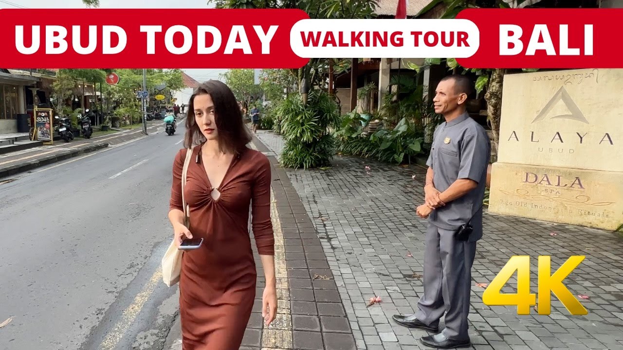 🇮🇩 BALI UBUD TODAY | 4K Walking Tour along main streets | City walk in Bali Travel Vlog 2023
